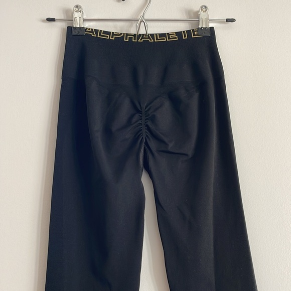 Alphalete Amplify SE Gravity Leggings Small Black Special Edition Graphic - Picture 6 of 10